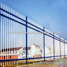 Three beam type Wrought iron fence of protecting wire mesh fence